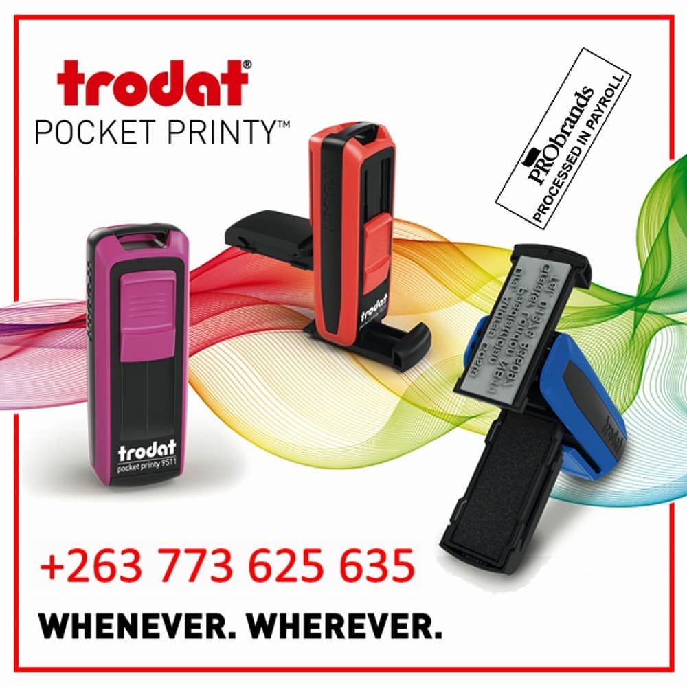 Trodat Micro Printy Rubber Stamps